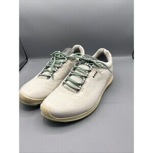 Ecco Golf Shoes Size 40 / 9 Biom Hydromax Hybrid Spikeless White Yak Leather